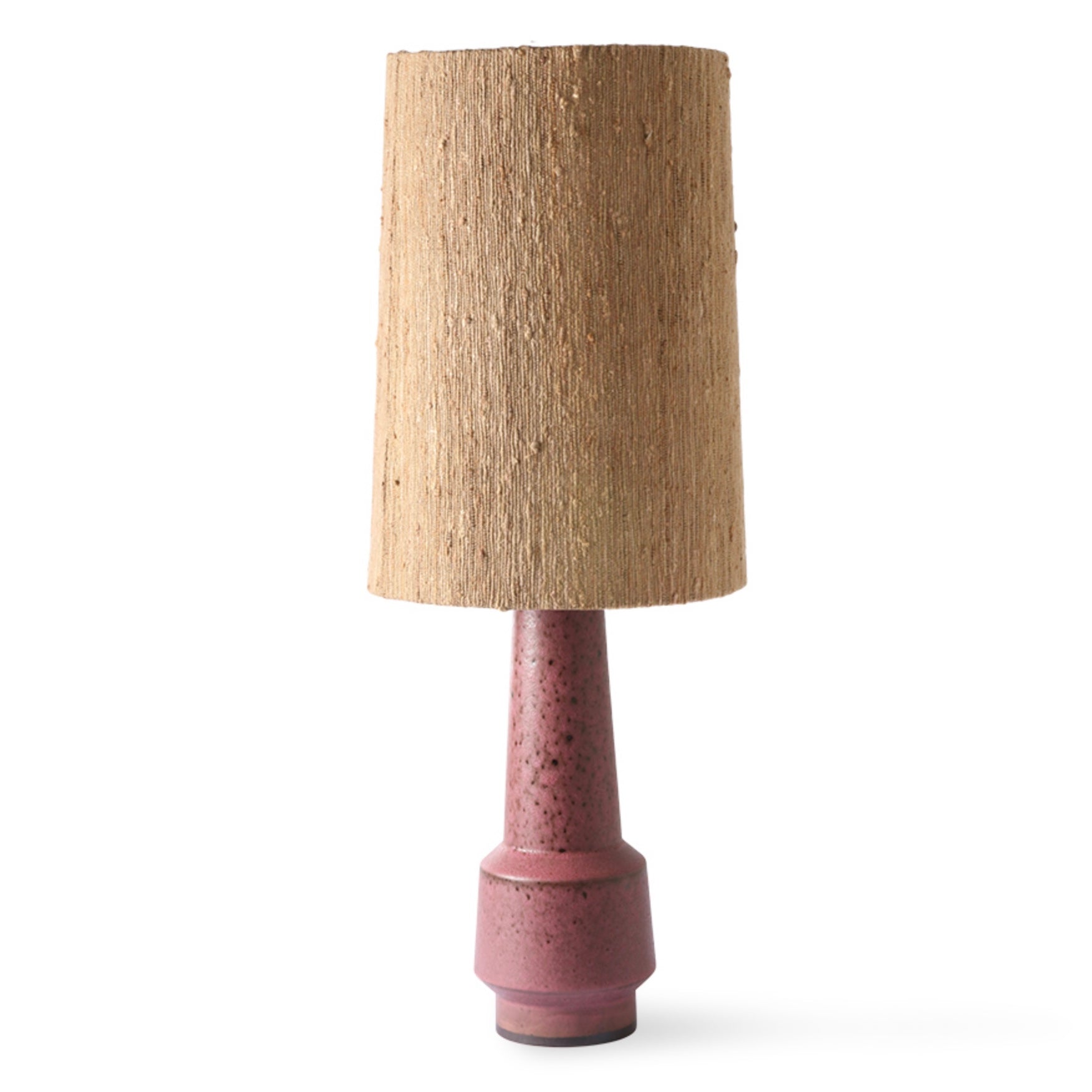 CONE LAMPSHADE SILK BROWN
