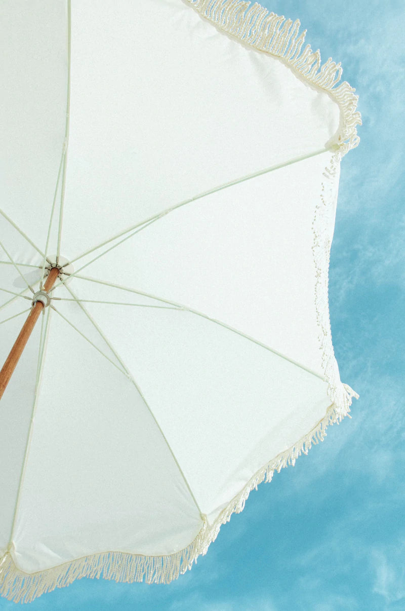 PREMIUM BEACH UMBRELLA - ANTIQUE WHITE