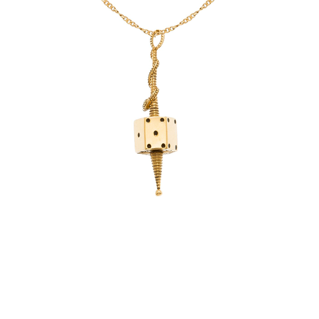 NECKLACE SACHA SNAKE DICE