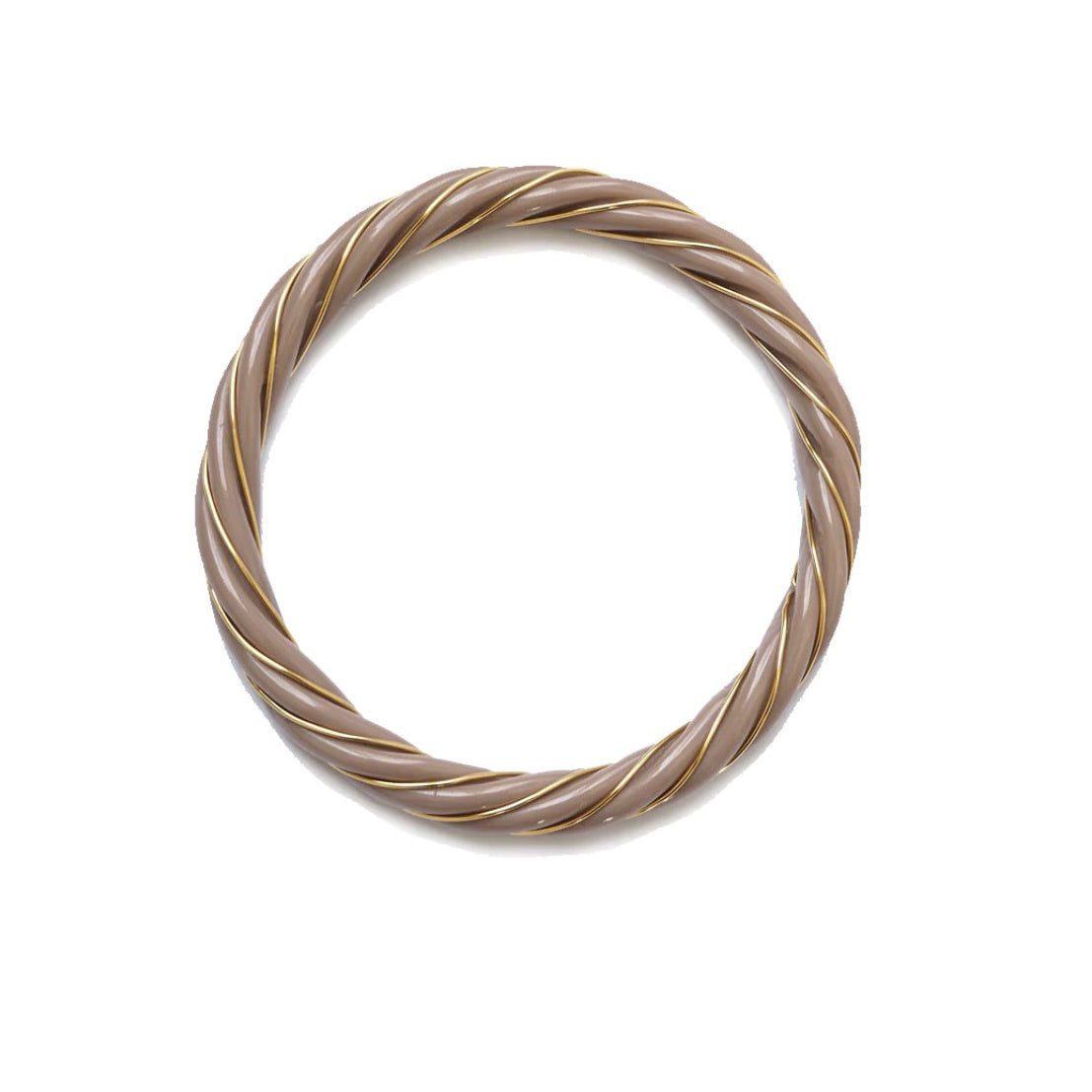 BRACELET TORSADE|ROSE PALE