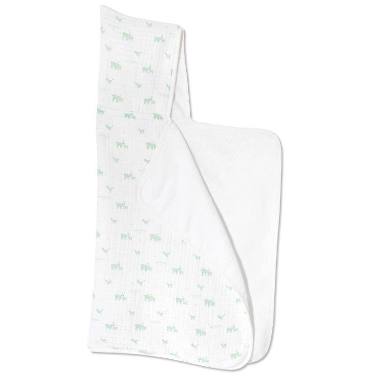 CLOVER BABY COTTON HOODED TOWEL