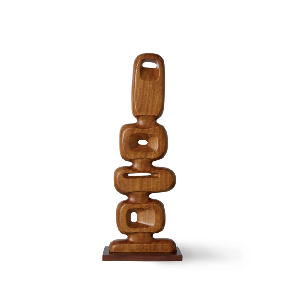 HAND CARVED WOODEN SCULPTURE