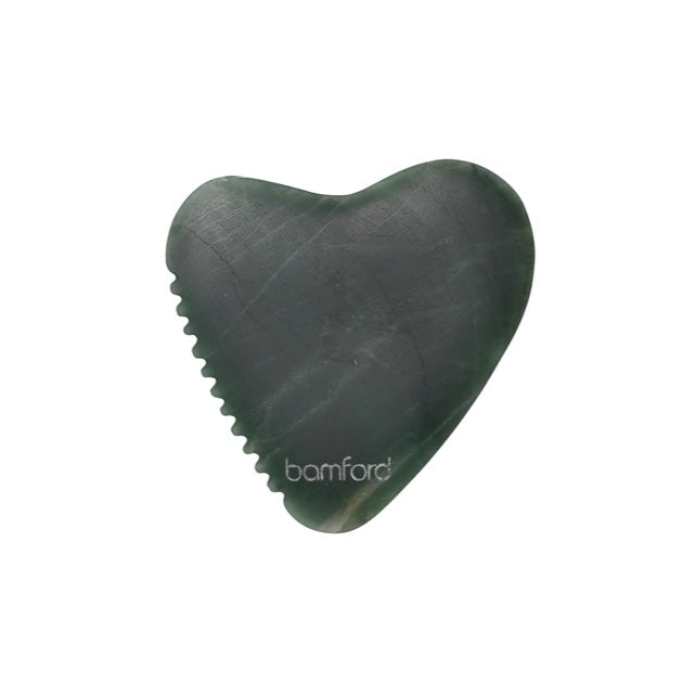 ISLA GUA SHA HEART, GREEN