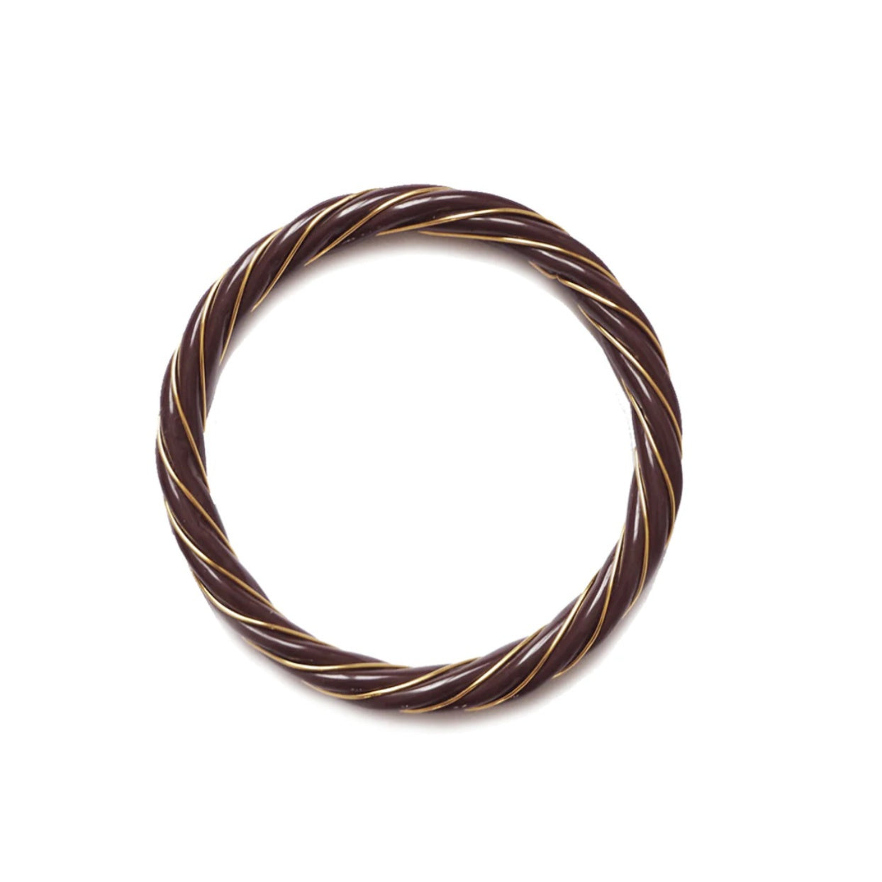 BRACELET TORSADE|BORDEAUX