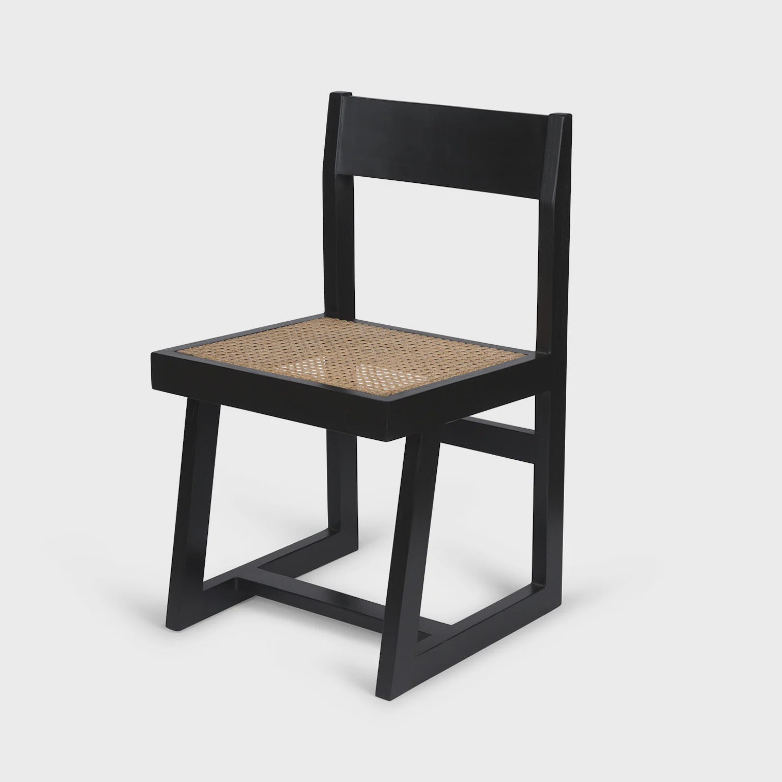 BOX CHAIR - CHARCOAL BLACK