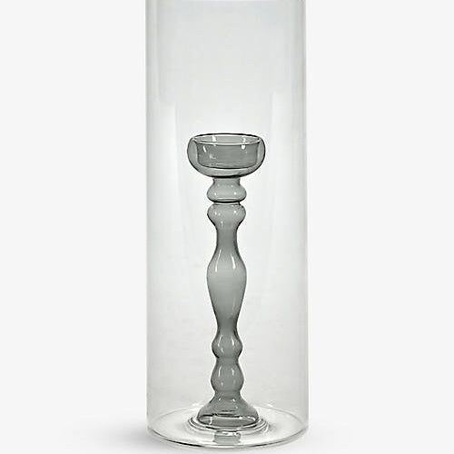 VASE M TRANSPARENT HURRICANES