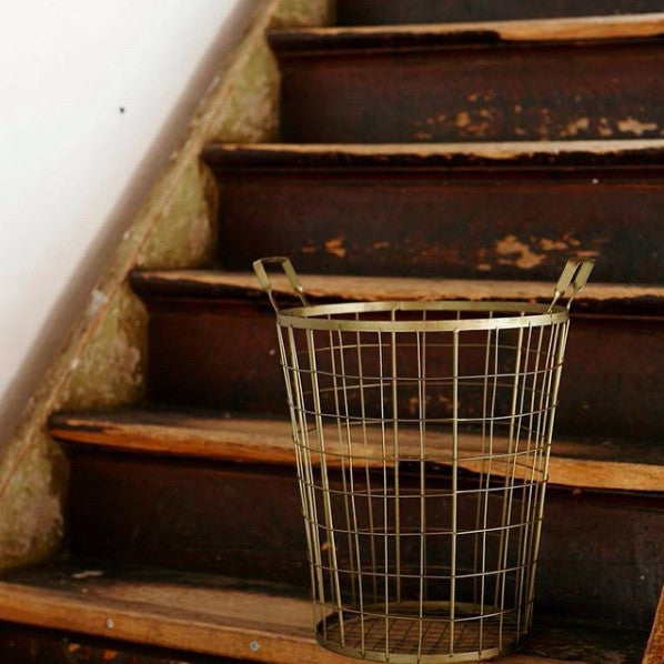 METAL STORAGE BASKET