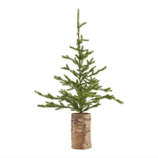 XMAS TREE W/ WOODEN BASE