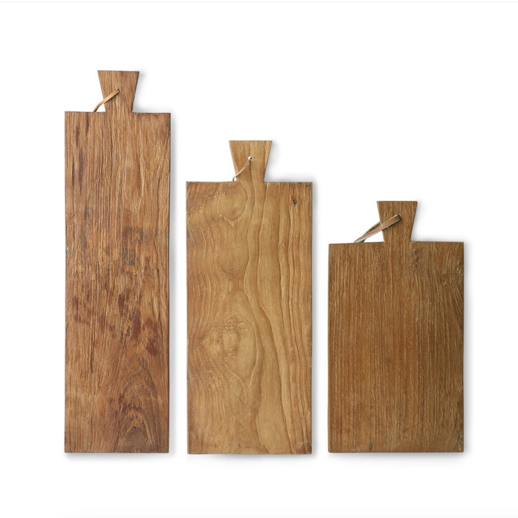 BREAD BOARD TEAK (SET OF THREE)
