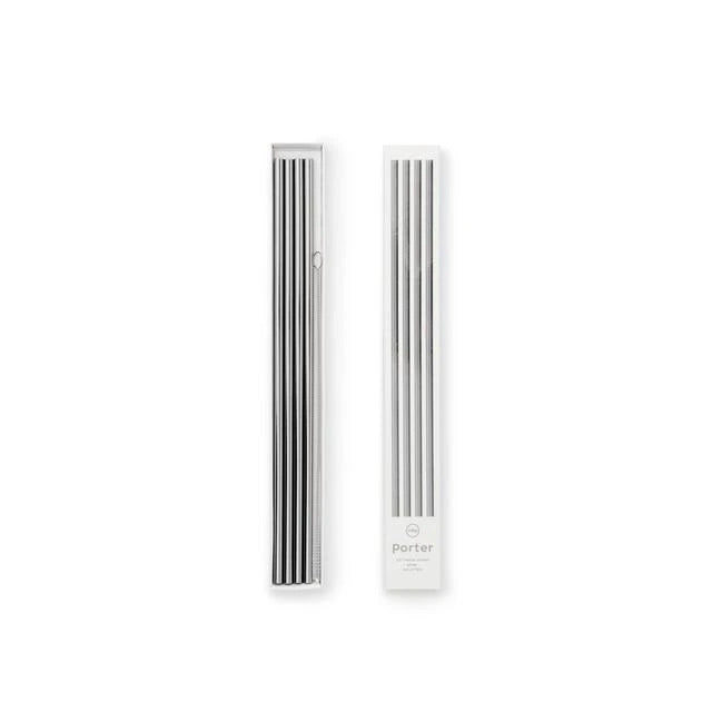 PORTER STRAW 10'' - SILVER