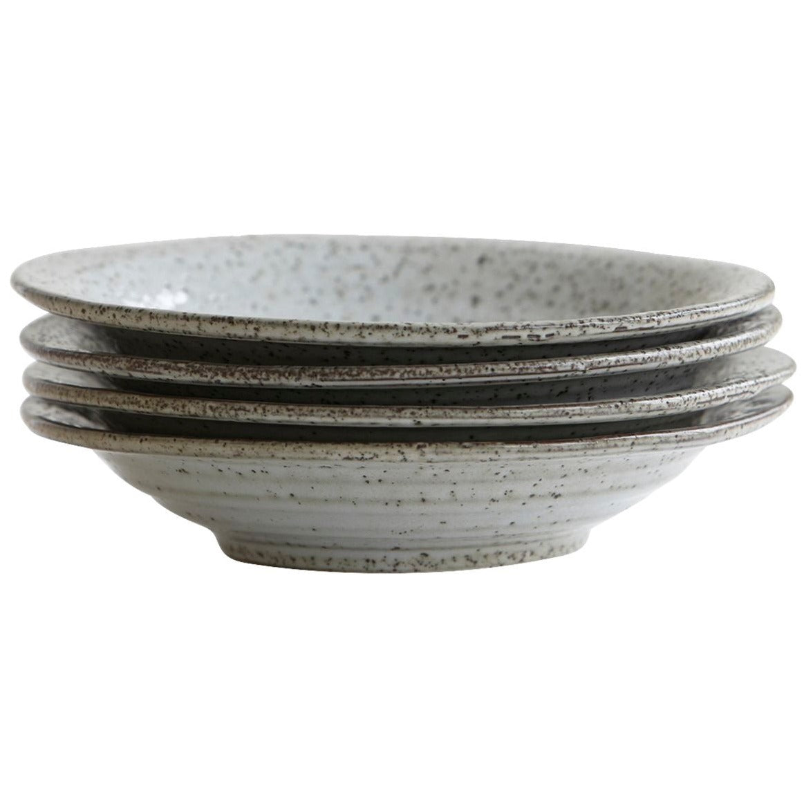 SOUP PLATE/BOWL RUSTIC - GREY/BLUE