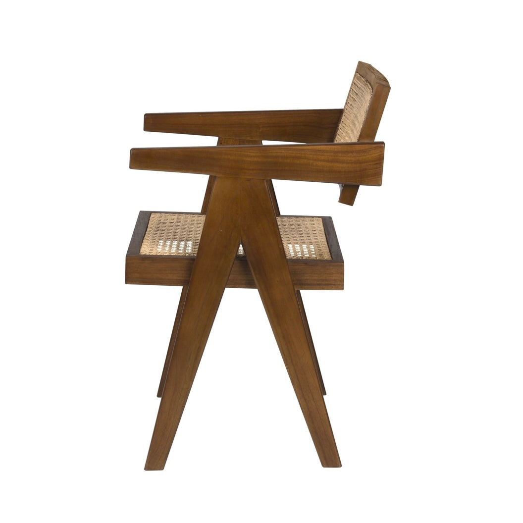 EASY LOUNGE CHAIR- DARK BROWN