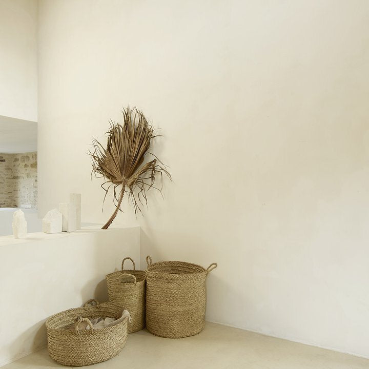 STRAW BASKET - NATURE