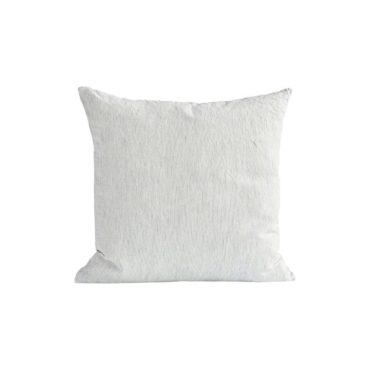 CUSHION PINSTRIPE|ECRU|SKY