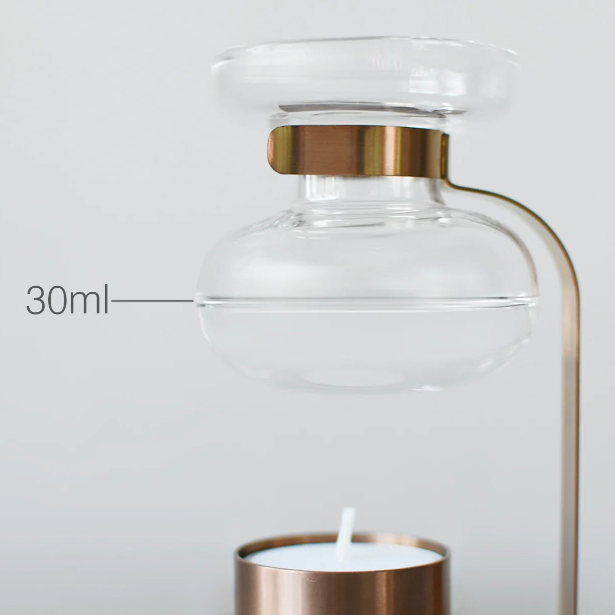 AROMA OIL WARMER - BLACK