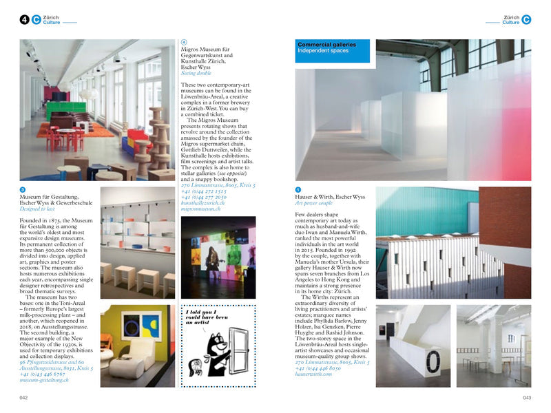 ZÜRICH, GENEVA + BASEL: THE MONOCLE TRAVEL GUIDE SERIES