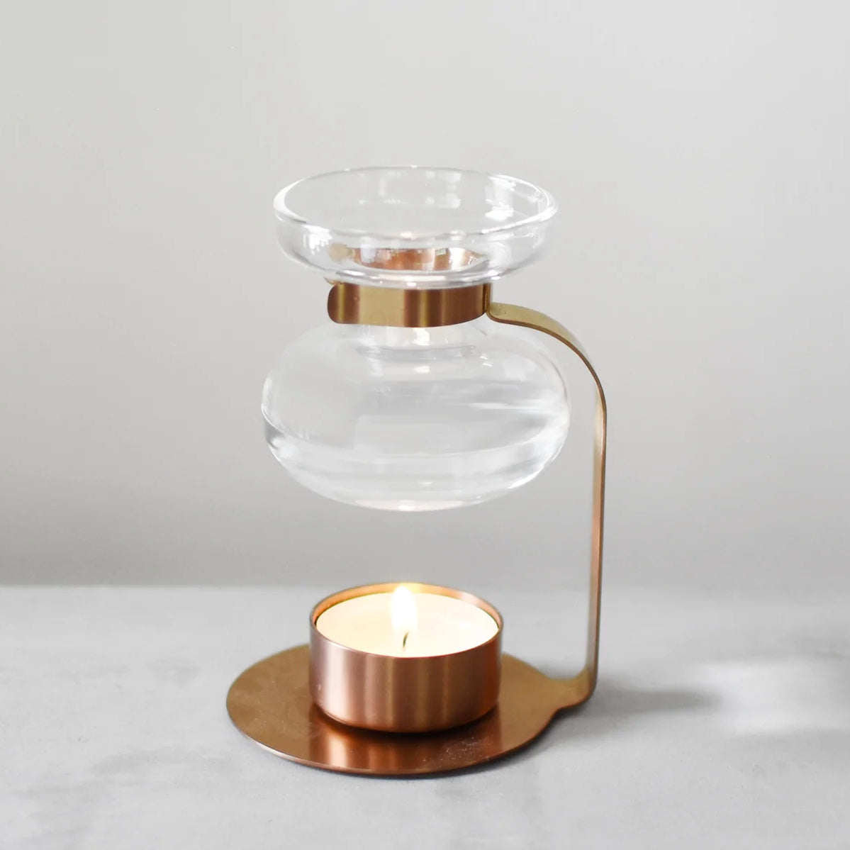 AROMA OIL WARMER - COPPER