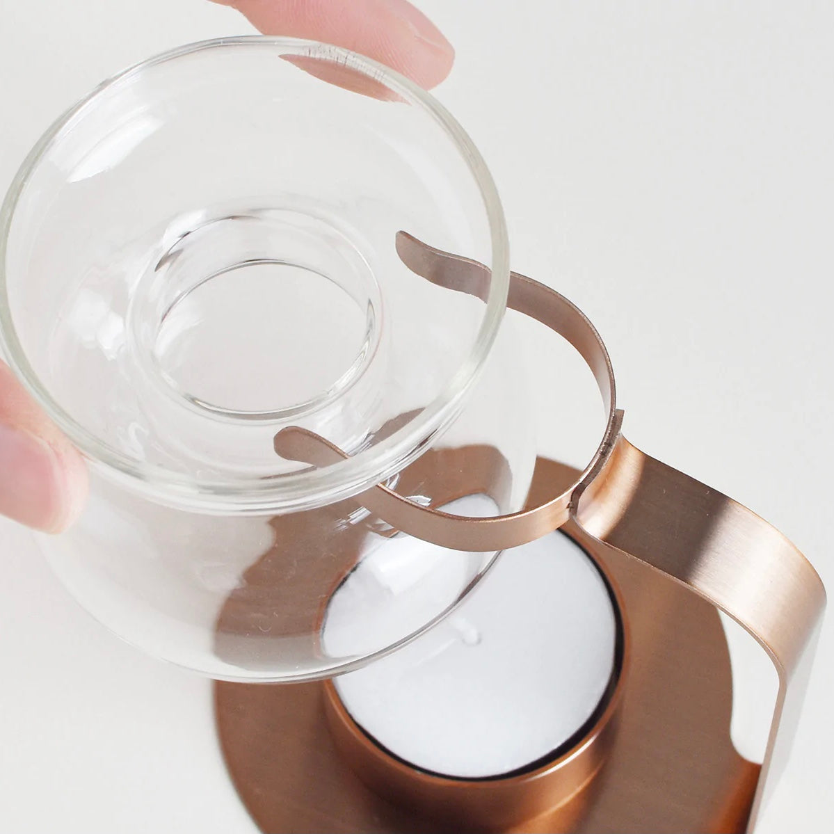 AROMA OIL WARMER - COPPER