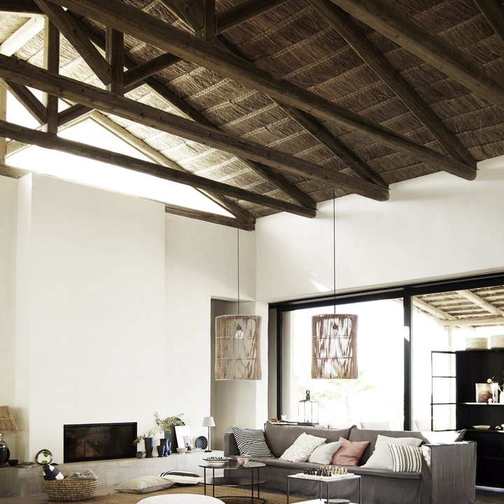RATTAN LAMPSHADE|HANGTUBE XL