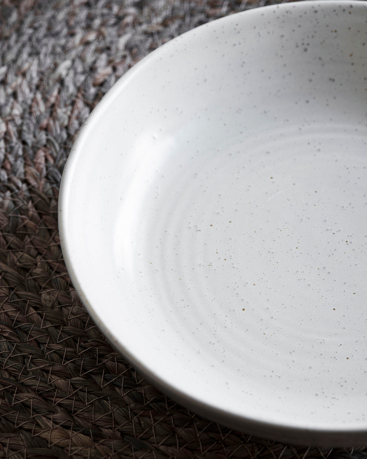 DEEP PLATE PION - GREY/WHITE