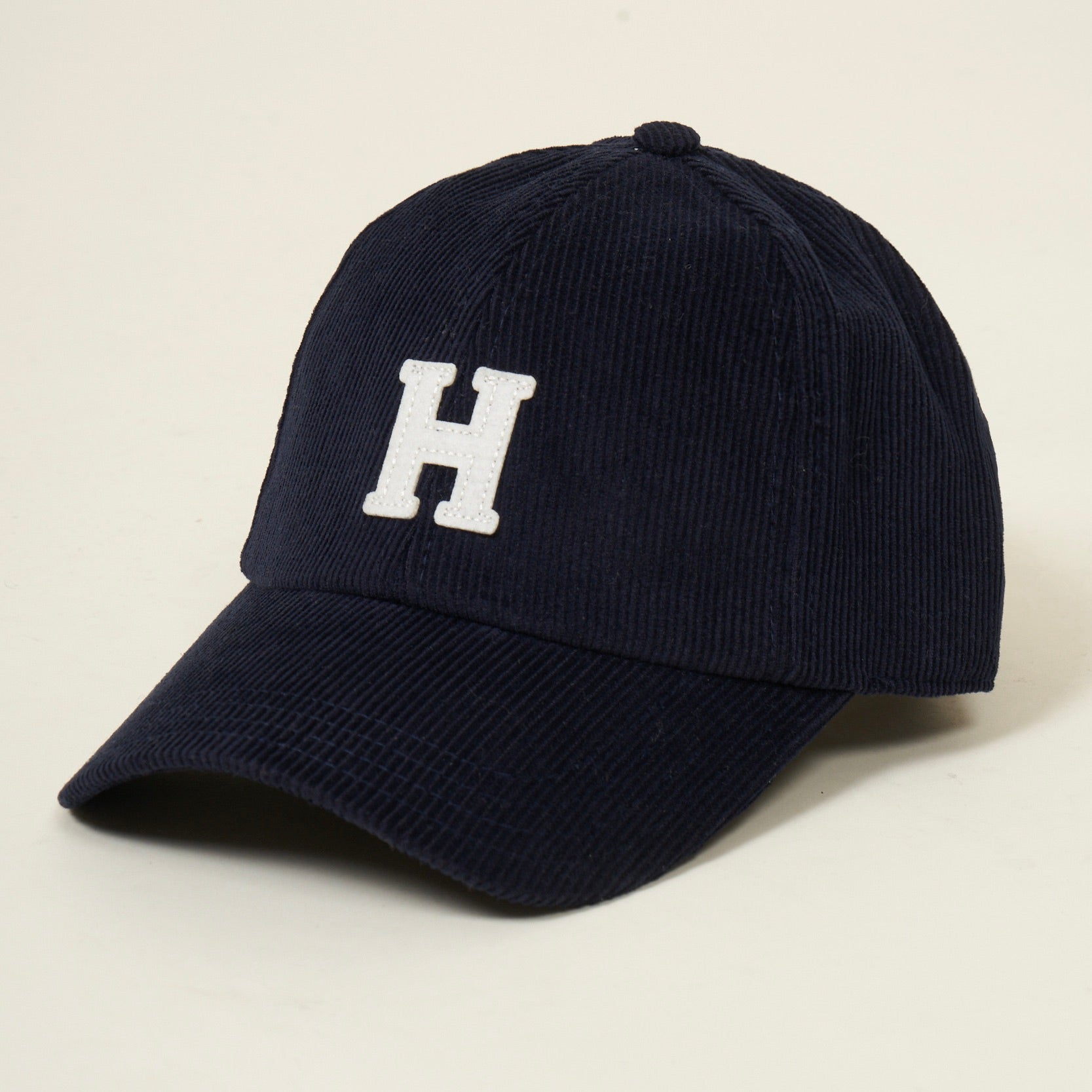 MEN WOVEN CAP, DARK NAVY - CAP H