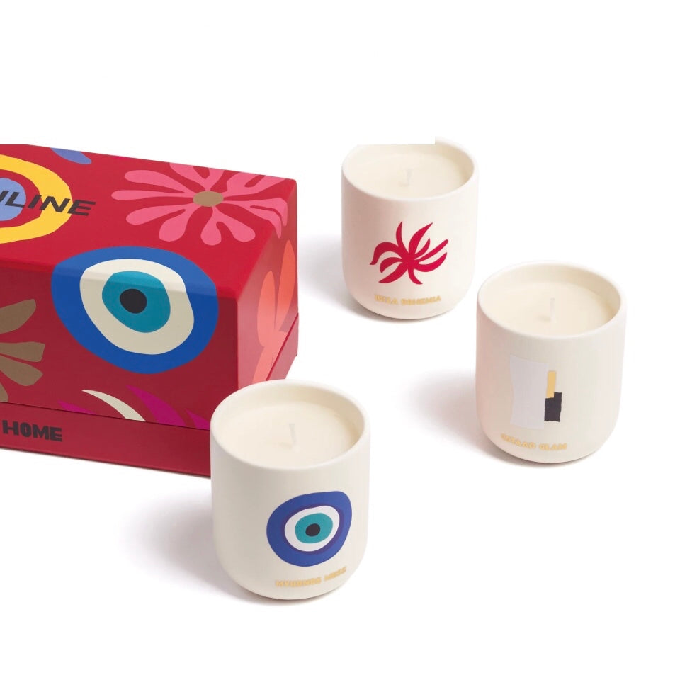 TRAVEL FROM HOME MINI SCENTED CANDLE SET