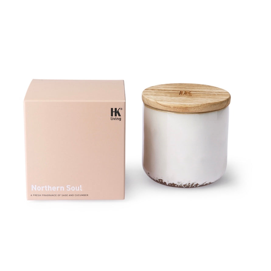 CERAMIC SCENTED CANDLE: NORTHERN SOUL