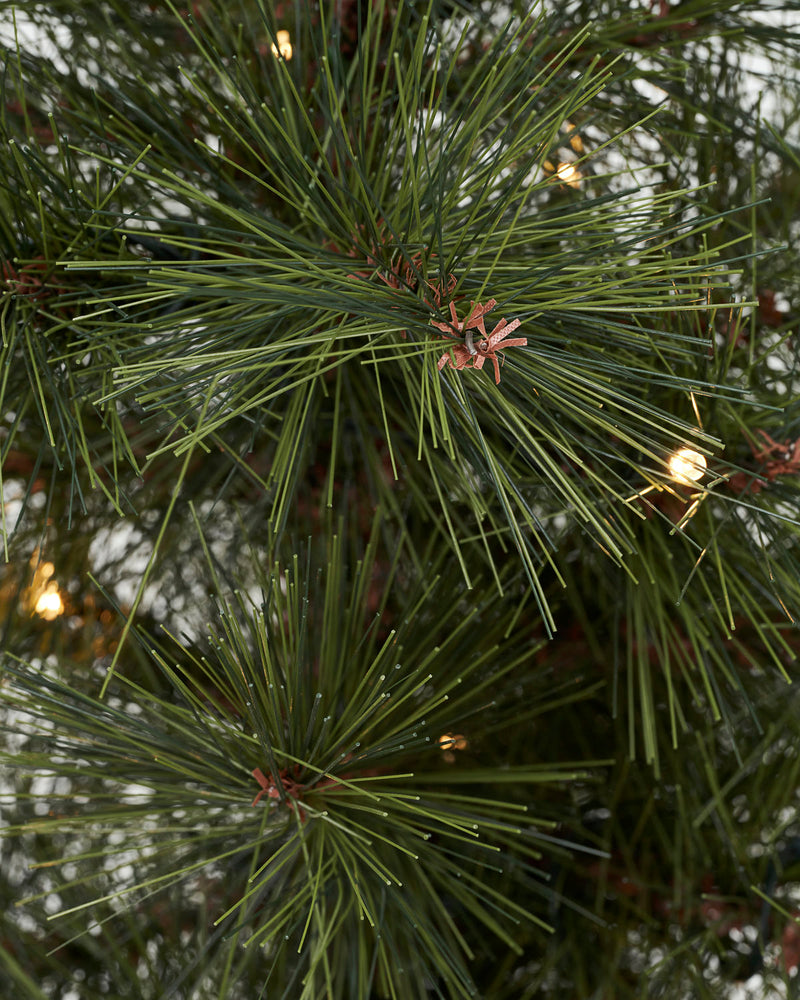 CHRISTMAS TREE W. LED, PINUS, NATURE