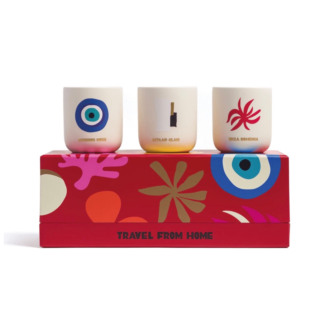 TRAVEL FROM HOME MINI SCENTED CANDLE SET