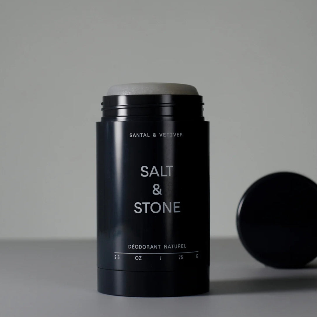 NATURAL DEODORANT - SENSITIVE , SANTAL & VETIVER”