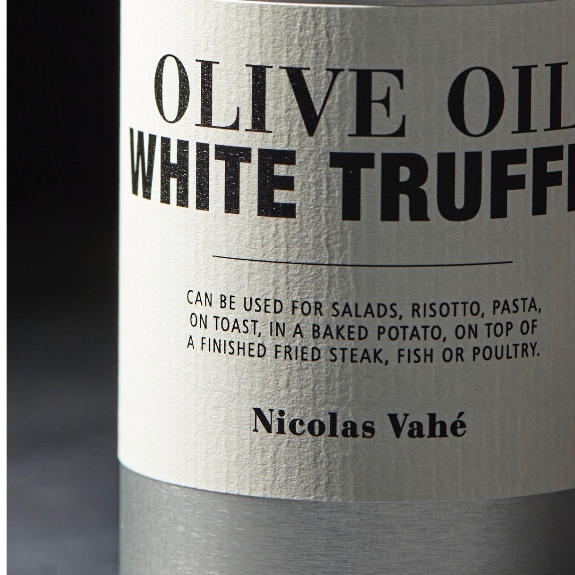 VIRGIN OLIVE OIL WITH WHITE TRUFFLE