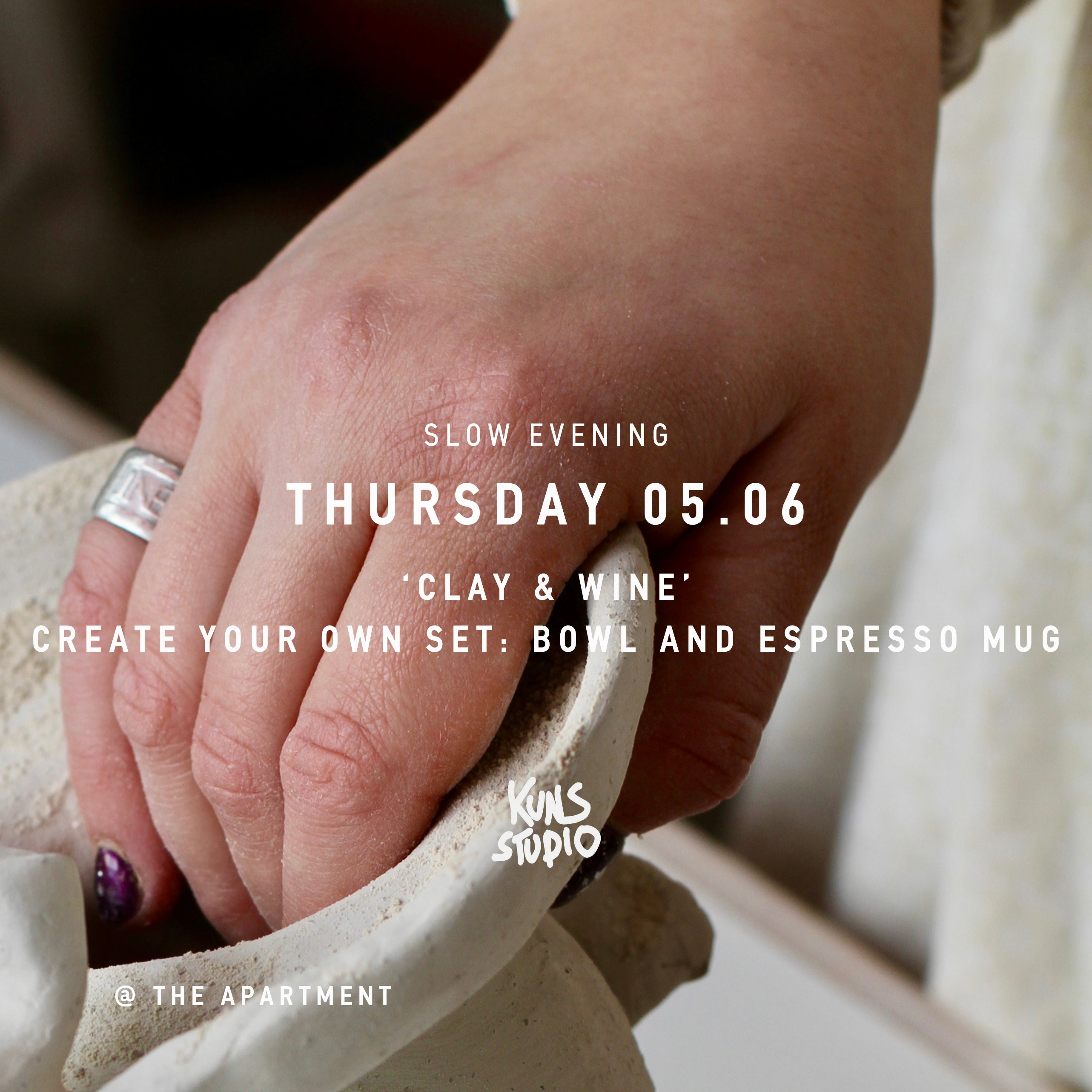 CERAMICS WORKSHOP with KUNS STUDIO