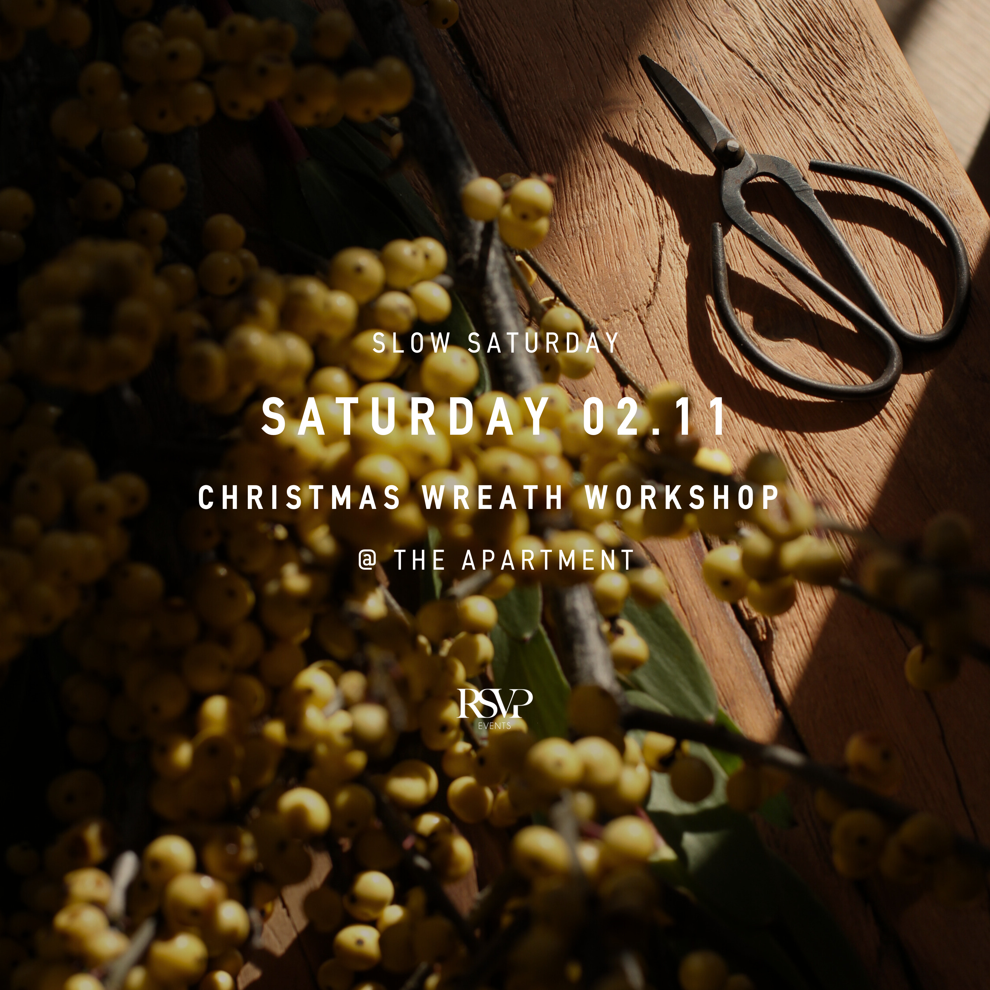 CHRISTMAS WREATH WORKSHOP