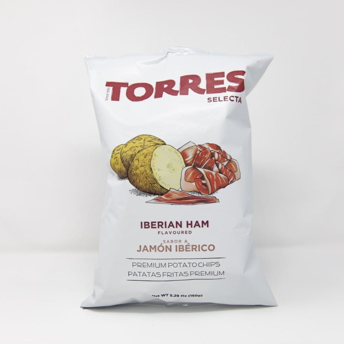 TORRES POTATO CHIPS IBERIAN HAM