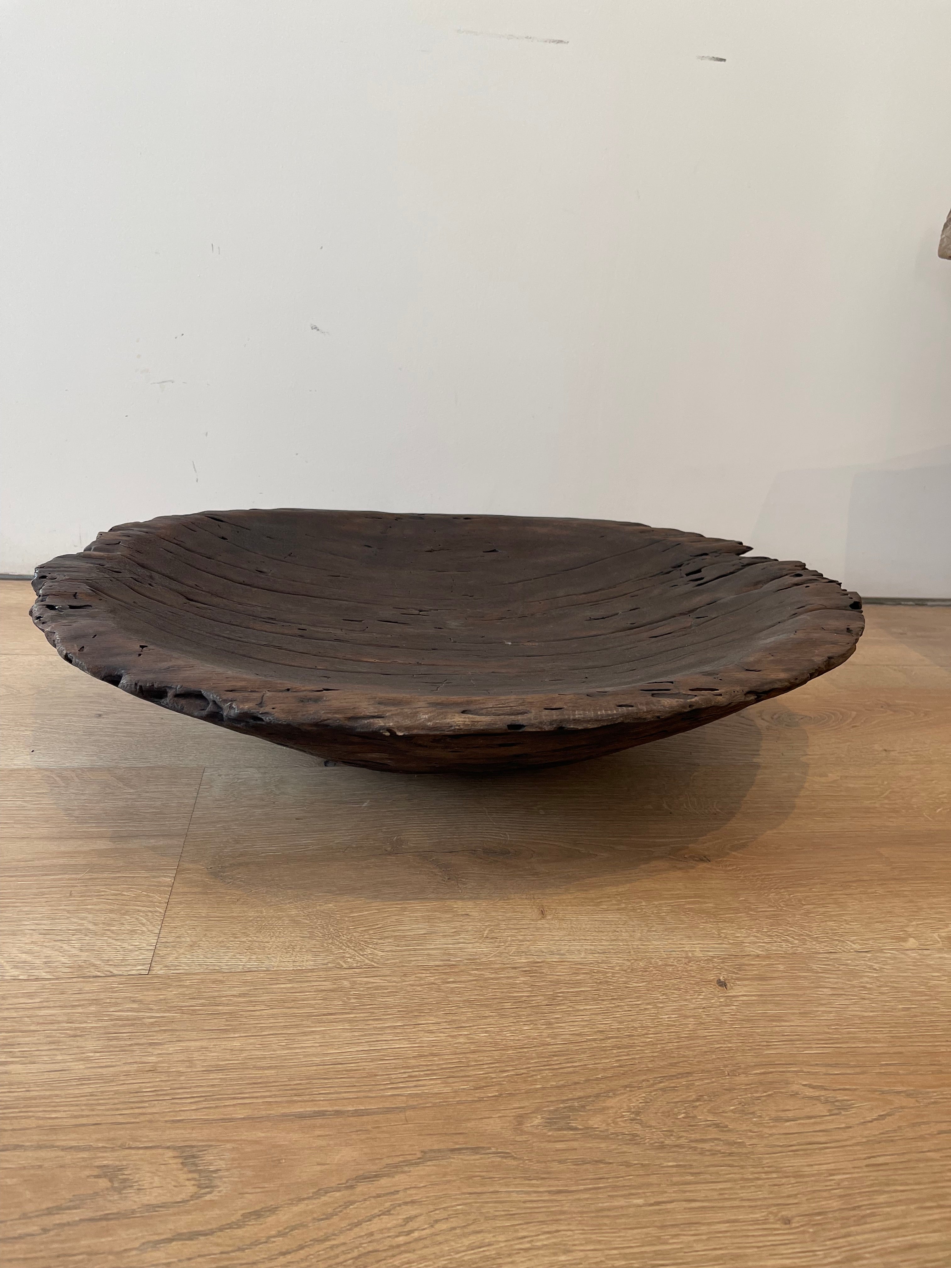 LAMPUNG CHARRED WOOD PLATE | XXL