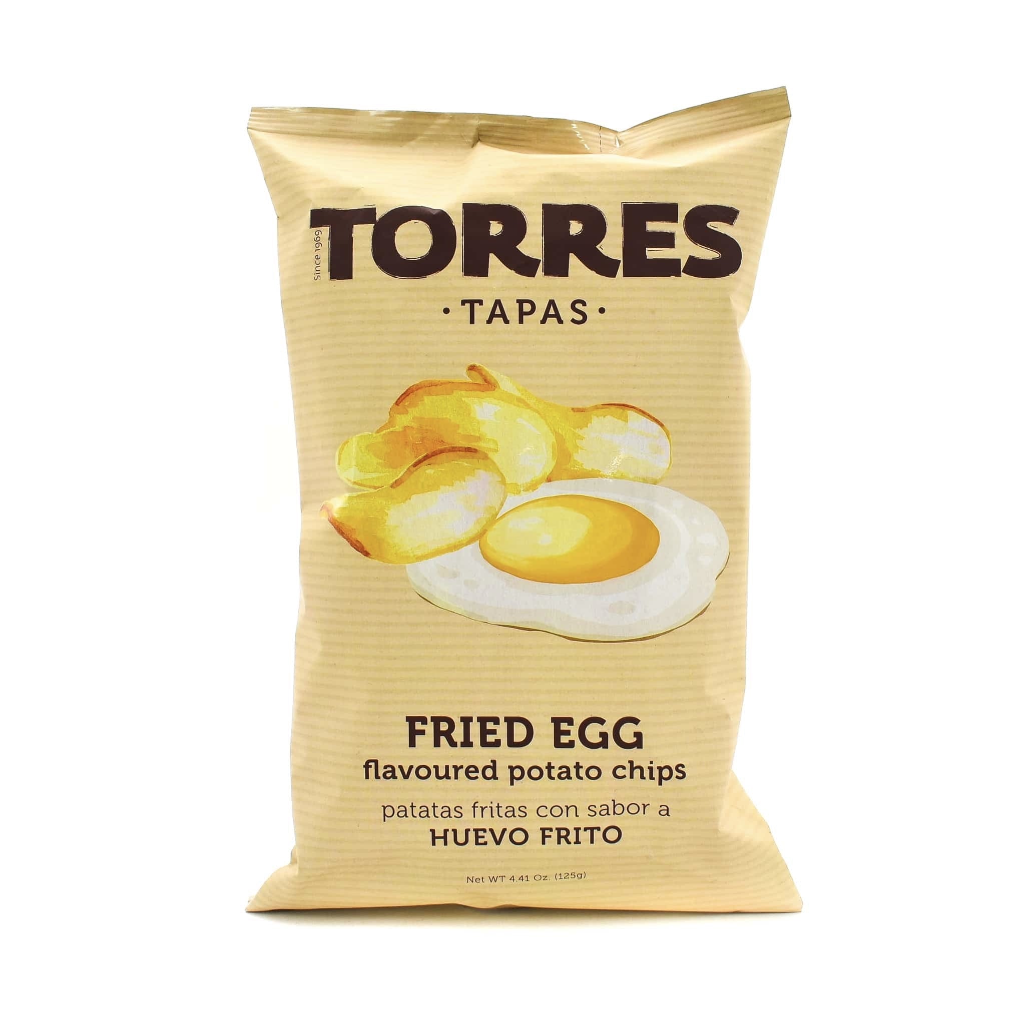 TORRES POTATO CHIPS FRIED EGG