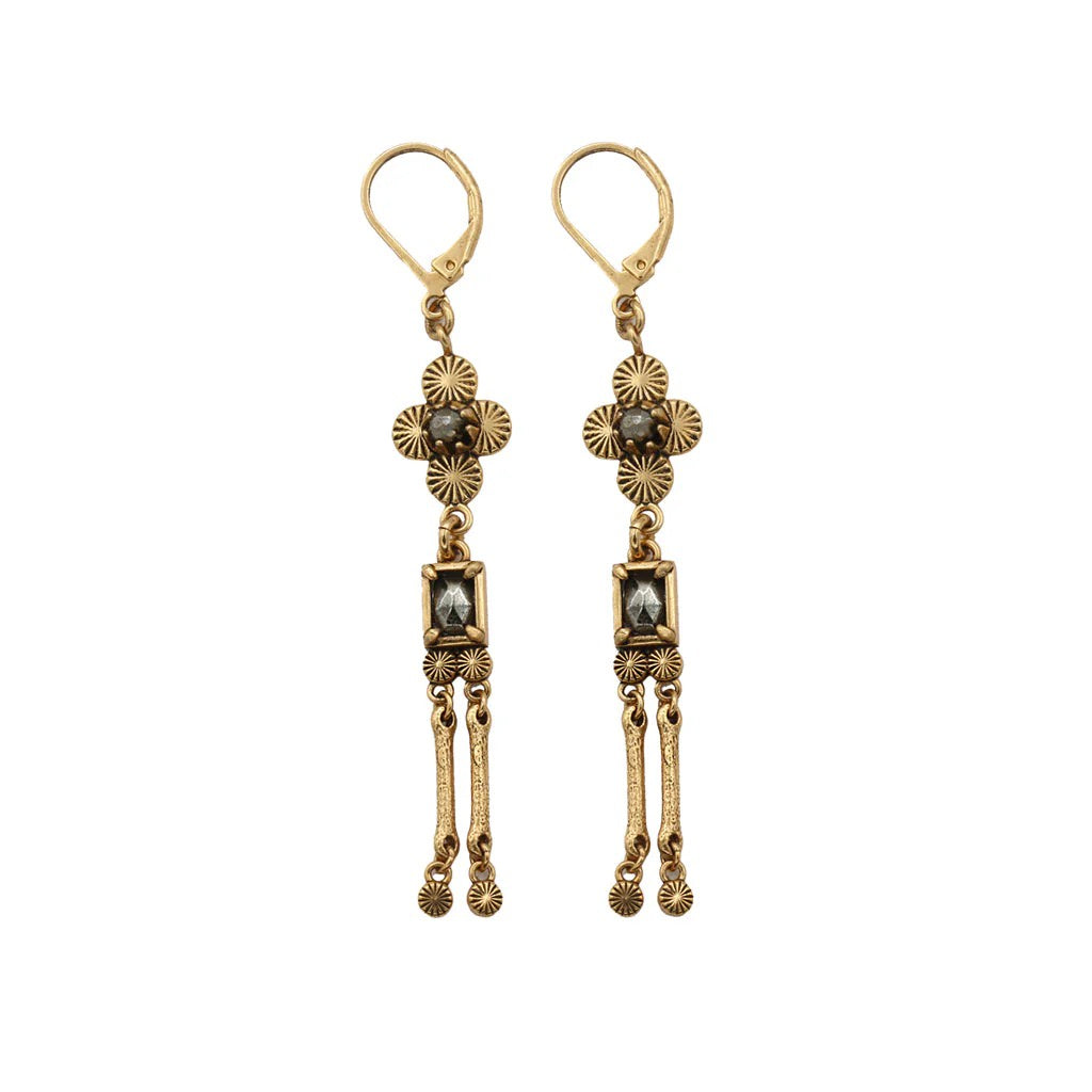 EARRINGS SIMONE LONG CLOVER
