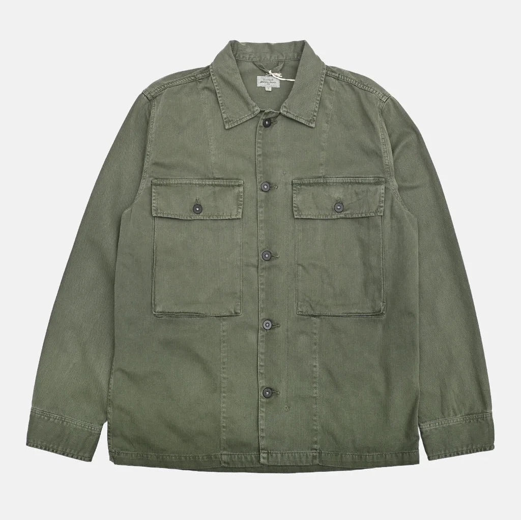 MEN WOVEN JACKET - DARBY - KHAKI