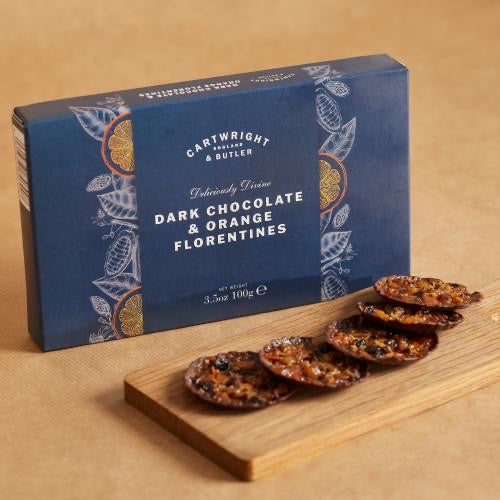 DARK CHOCOLATE & ORANGE FLORENTINES