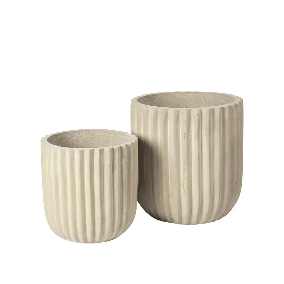 FIBER PLANTER BEIGE