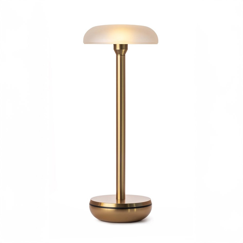 AIR TABLE LIGHT GOLD PC FROSTED
