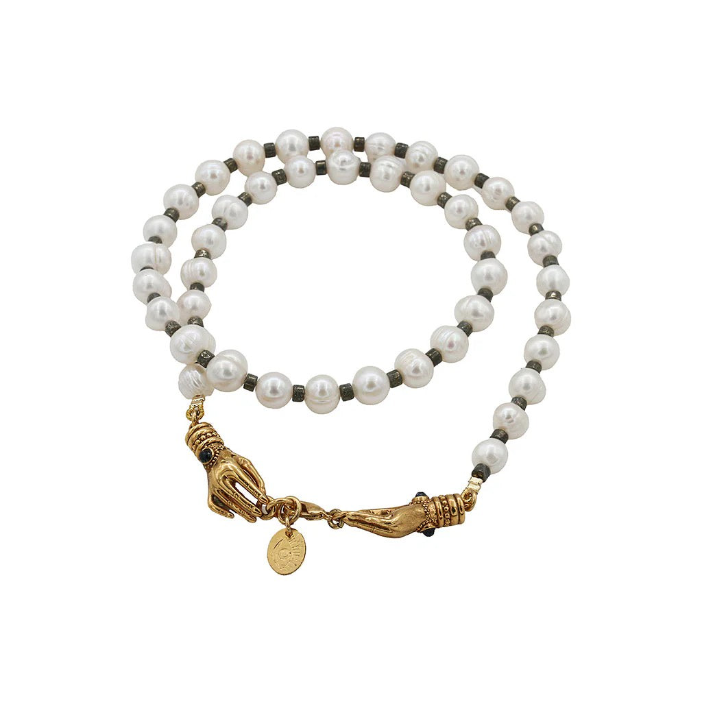 NECKLACE SACHA PEARL STRING