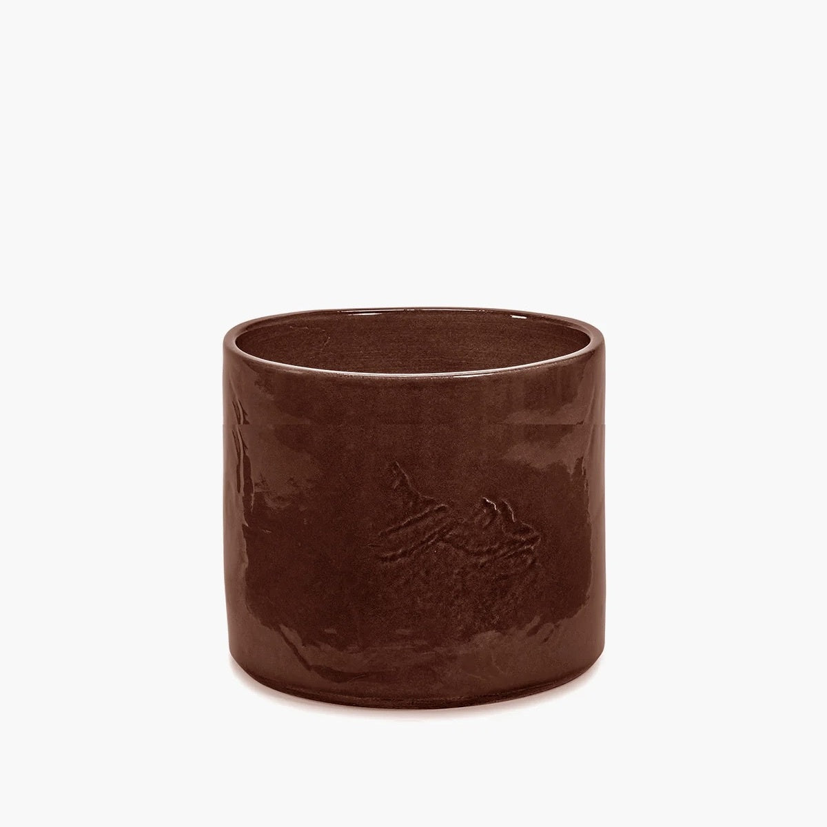 FLOWER POT 02 BROWN VAS0