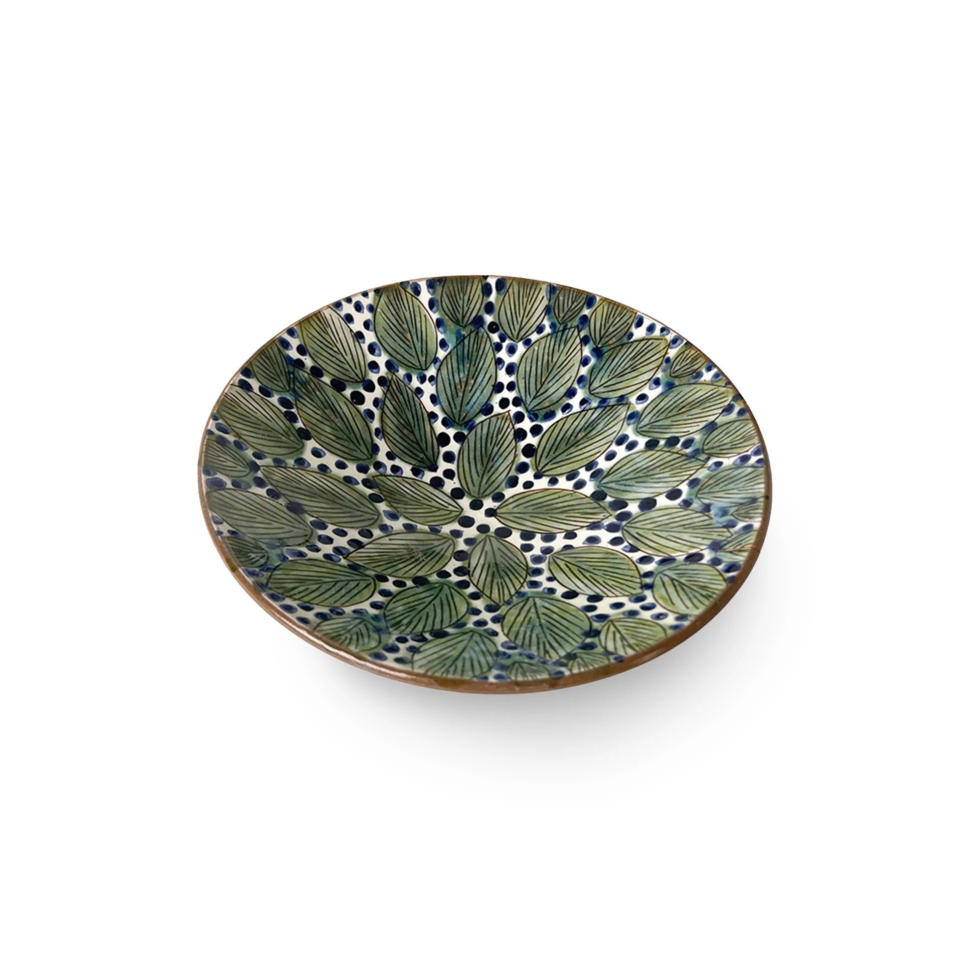 ALIGNED LEAVES SERVING PLATE | 33D