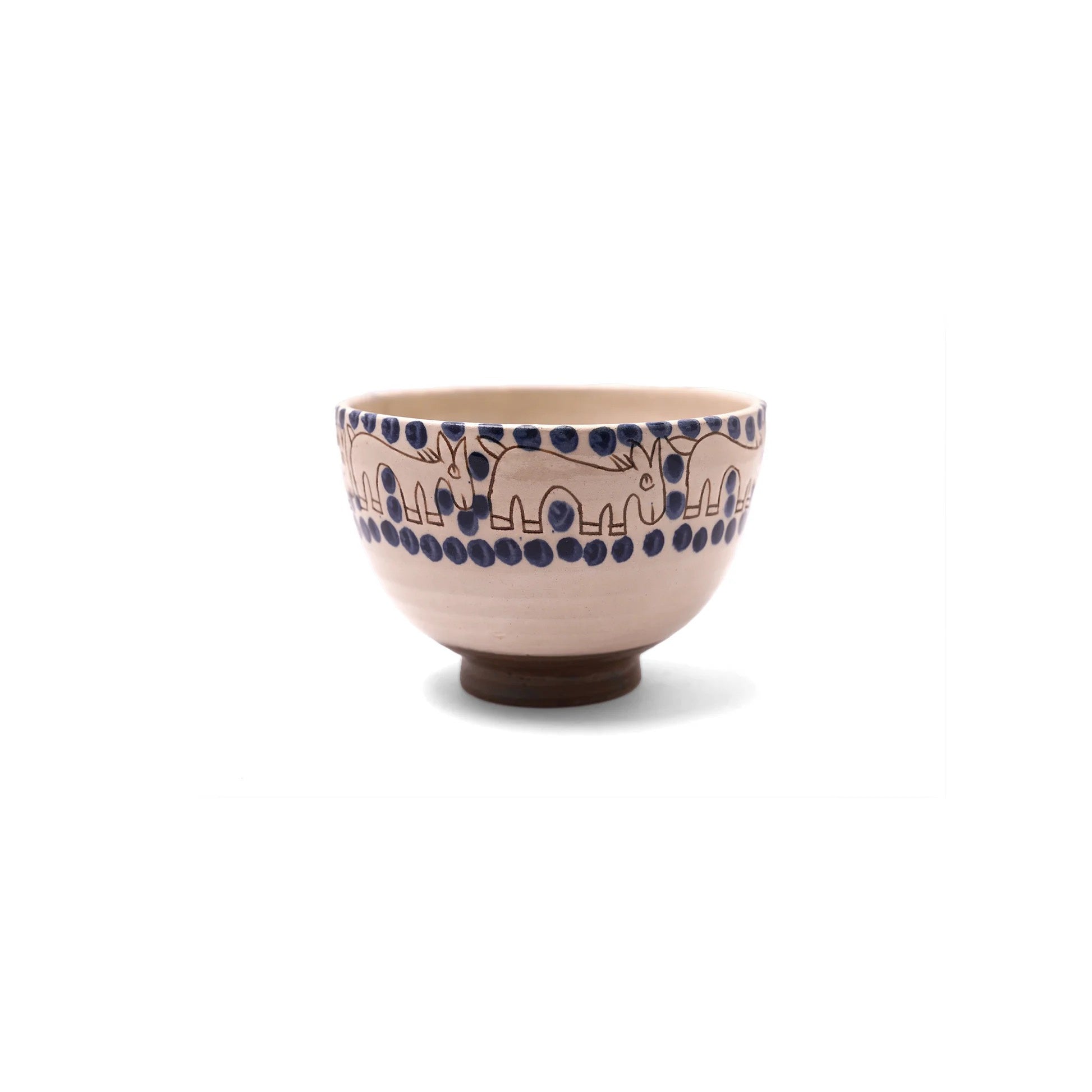 DOTTED DONKEY BOWL | 15CM
