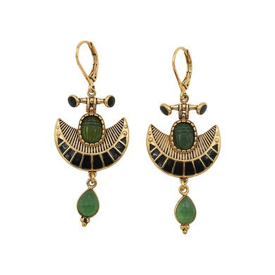 EARRINGS ZANA ENAMEL | SERPENTINE
