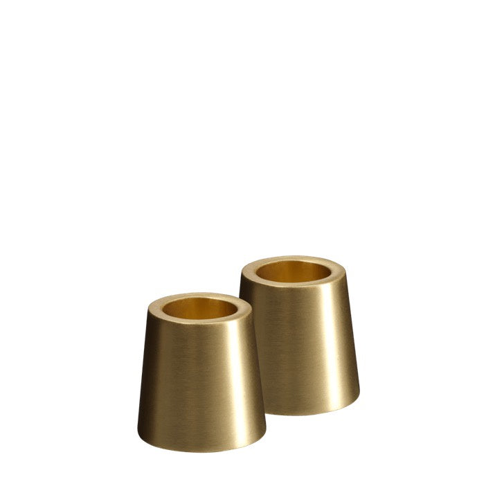 LIGHT MINI TAPER CANDLEHOLDER | BRASS