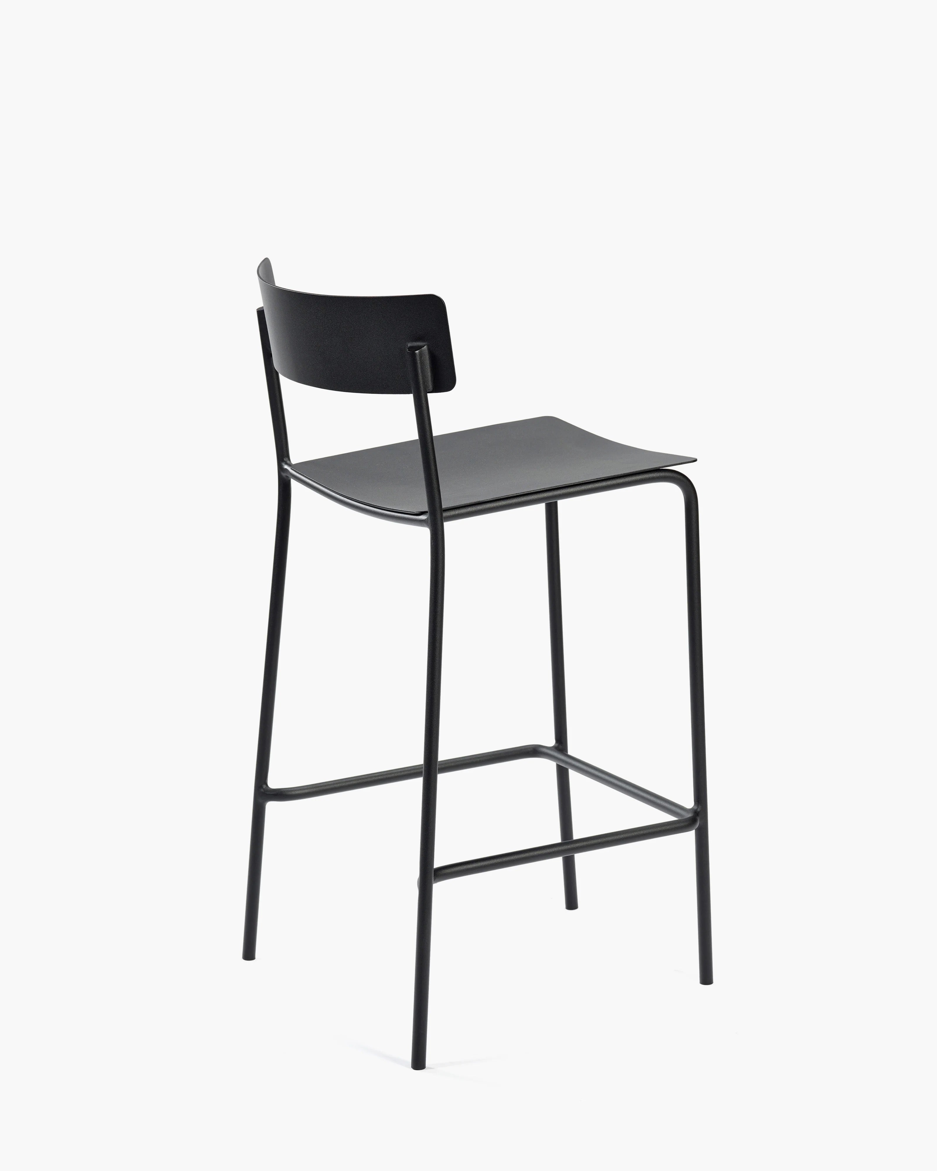 BAR STOOL BLACK ALUMINIUM AUGUST | On Order