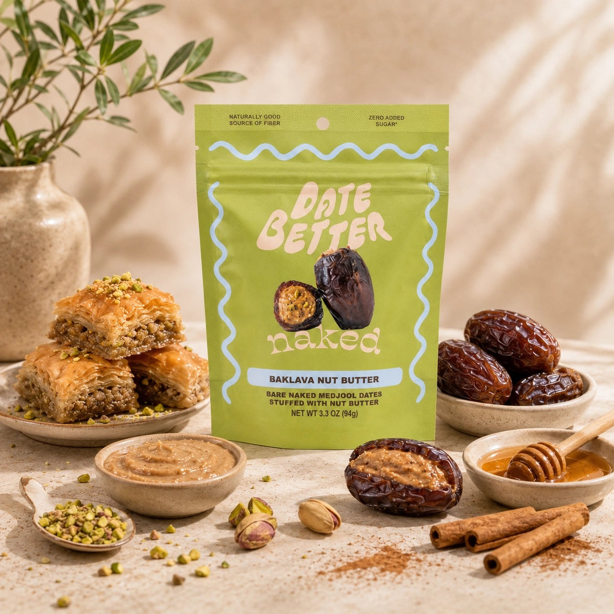 BAKLAVA NUT BUTTER | NAKED