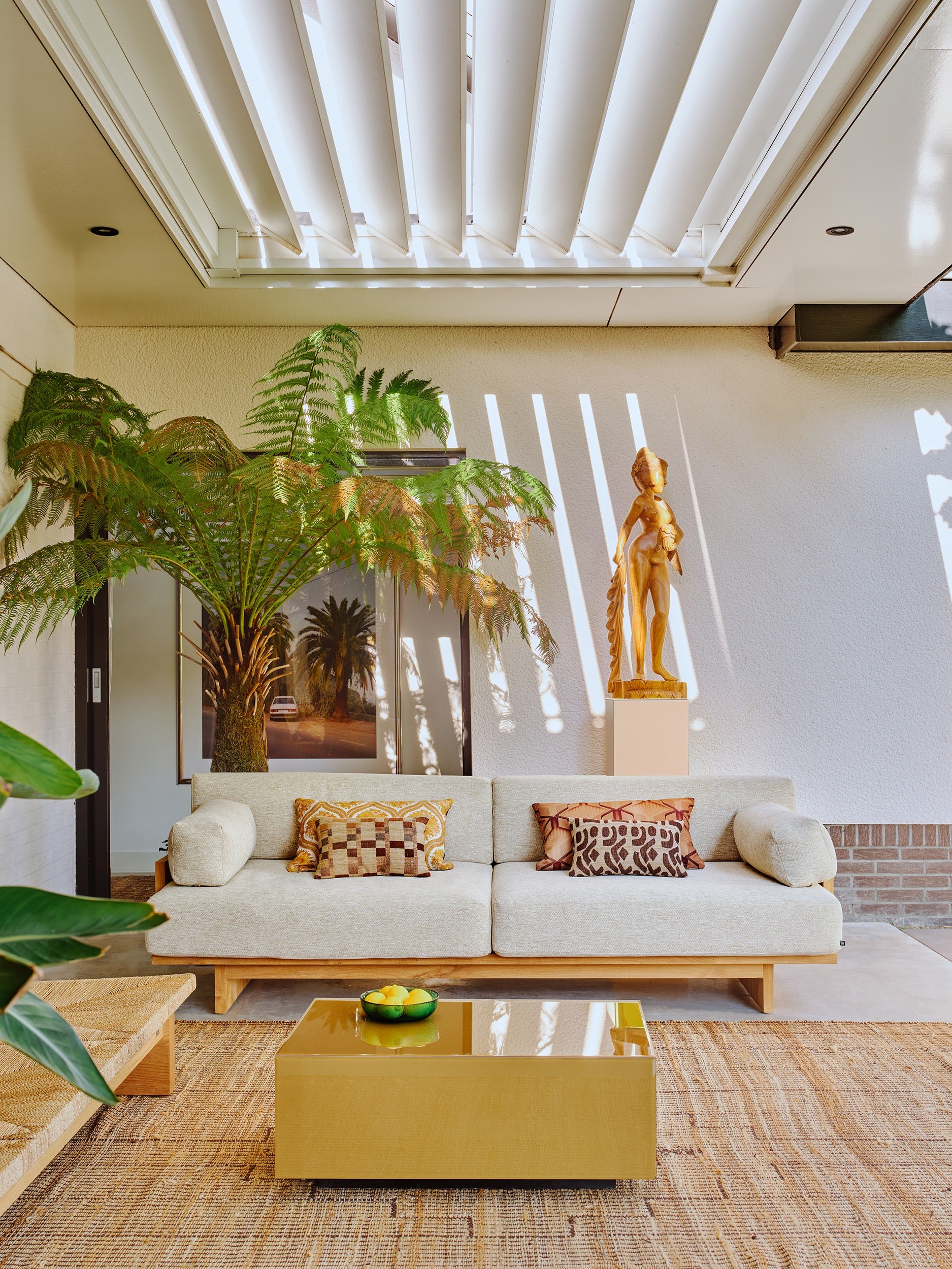 OUTDOOR SOFA TEAK | On Order